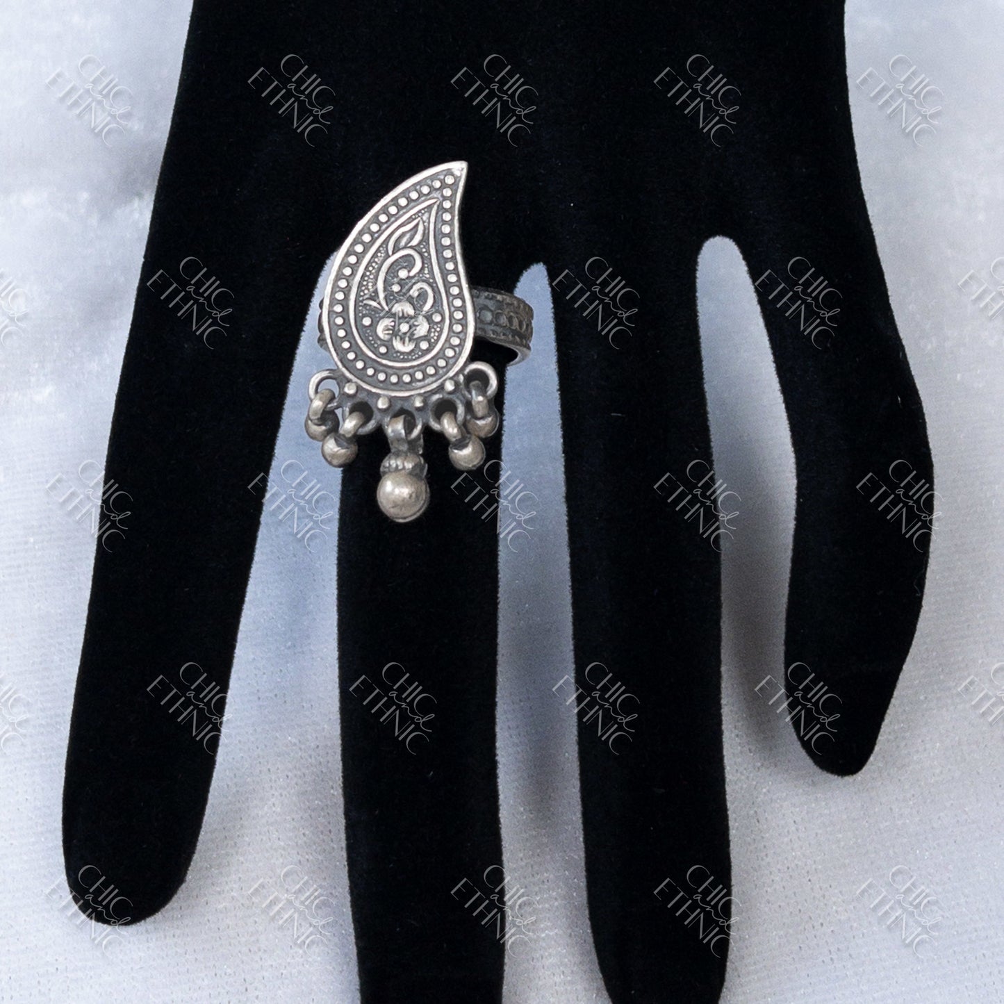 Silver Adjustable Ring