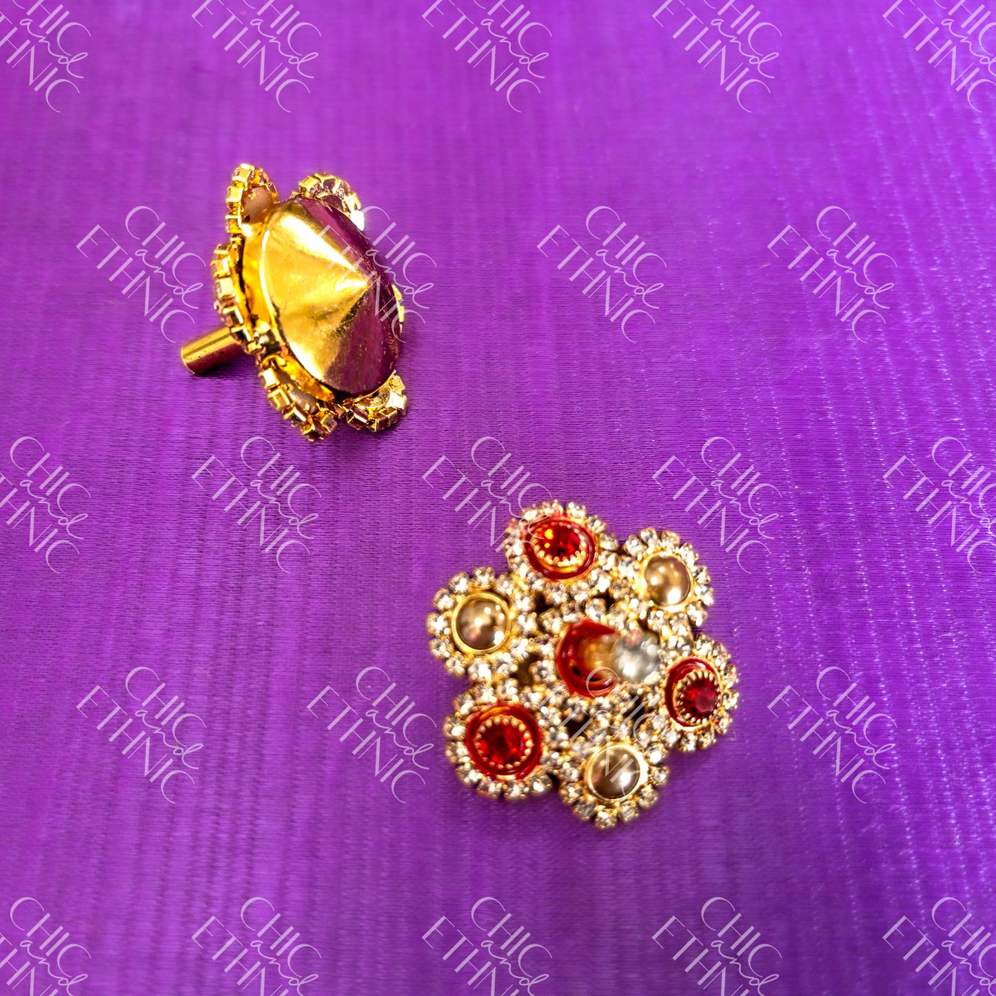 Small Colorful Firki with Diamonds