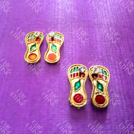 Small Gold Paduka